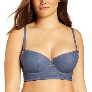 Freya 30G Striped Longline Underwire Bra